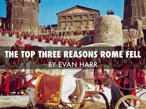 fall or fell|4 major reasons rome fell.